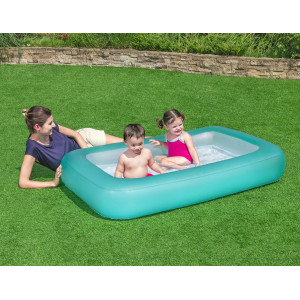 BESTWAY παιδική φουσκωτή πισίνα 51115, 102lt, 165x104x25cm, βεραμάν | Είδη Εξοχής & Παραλίας | elabstore.gr
