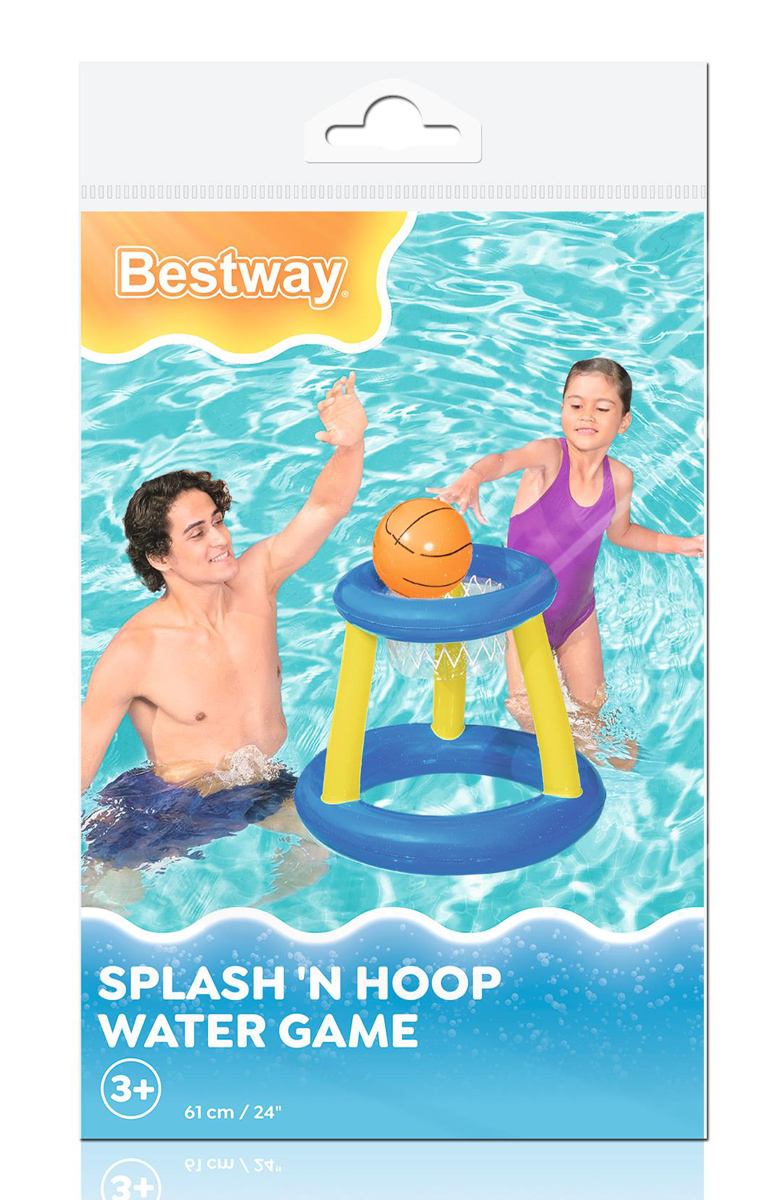 BESTWAY φουσκωτό παιχνίδι μπασκέτα πισίνας/θαλάσσης 52418 με φουσκωτή μπάλα, 61cm, μπλε/κίτρινη | eLabstore.gr BESTWAY φουσκωτό παιχνίδι μπασκέτα πισίνας/θαλάσσης 52418 με φουσκωτή μπάλα, 61cm, μπλε/κίτρινη - Image 6