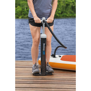 BESTWAY τρόμπα χειρός 62227 με μανόμετρο, 1.8/3.45lt, 7/23PSI, μαύρη | Είδη Εξοχής & Παραλίας | elabstore.gr