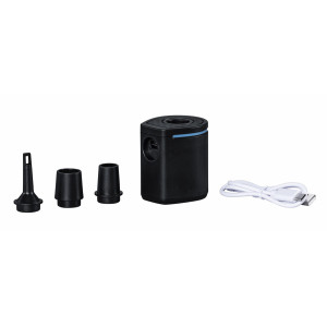 BESTWAY μίνι ηλεκτρική τρόμπα 62289, 90lt, 0.427PSI, USB-C, μαύρη | Είδη Εξοχής & Παραλίας | elabstore.gr