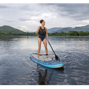 BESTWAY φουσκωτή σανίδα SUP/kayak Oceana 6532B με αποσπώμενο κάθισμα, 305x84x15cm, μπλε | Είδη Εξοχής & Παραλίας | elabstore.gr