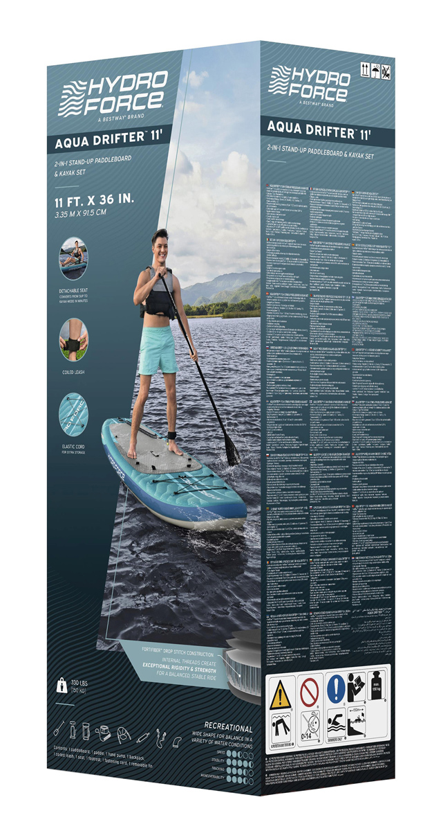 BESTWAY φουσκωτή σανίδα SUP/kayak Oceana 6532D με αποσπώμενο κάθισμα, 335x91.5x15cm, μπλε | eLabstore.gr BESTWAY φουσκωτή σανίδα SUP/kayak Oceana 6532D με αποσπώμενο κάθισμα, 335x91.5x15cm, μπλε | Είδη Εξοχής & Παραλίας | elabstore.gr