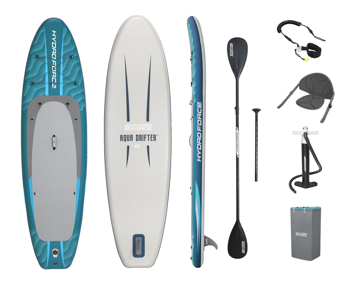 BESTWAY φουσκωτή σανίδα SUP/kayak Oceana 6532D με αποσπώμενο κάθισμα, 335x91.5x15cm, μπλε | Είδη Εξοχής & Παραλίας | elabstore.gr