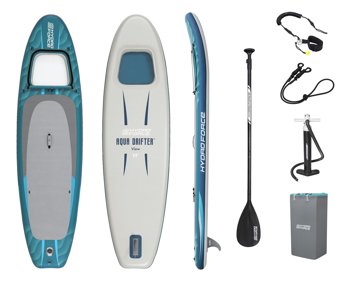 BESTWAY φουσκωτή σανίδα SUP Aqua Drifter View 6532H με διάφανο παράθυρο, 335x91.5x15cm, μπλε | eLabstore.gr BESTWAY φουσκωτή σανίδα SUP Aqua Drifter View 6532H με διάφανο παράθυρο, 335x91.5x15cm, μπλε | Είδη Εξοχής & Παραλίας | elabstore.gr