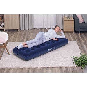 BESTWAY φουσκωτό στρώμα 67000, μονό, 185x76x22cm, μπλε | Είδη Εξοχής & Παραλίας | elabstore.gr