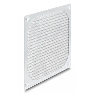 DELOCK σχάρα για 120mm ανεμιστήρα 67458 με φίλτρο σκόνης, μεταλλική, ασημί | PC & Αναβάθμιση | elabstore.gr