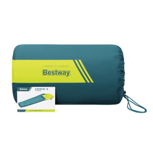 BESTWAY sleeping bag 68102, μονό, 220x75cm, πετρόλ | eLabstore.gr