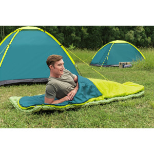 BESTWAY sleeping bag 68102, μονό, 220x75cm, lime | Είδη Εξοχής & Παραλίας | elabstore.gr