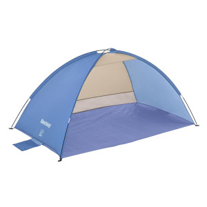 BESTWAY σκίαστρο παραλίας 68105, 2 ατόμων, 200x120x95cm, μπλε/καφέ | Είδη Εξοχής & Παραλίας | elabstore.gr