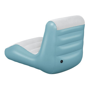 BESTWAY φουσκωτή πολυθρόνα 75127, 133x79x88cm, γαλάζια/λευκή | Είδη Εξοχής & Παραλίας | elabstore.gr