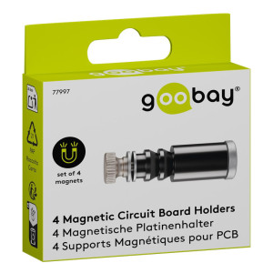 GOOBAY μαγνητικές βάσεις στήριξης πλακέτας 77997 για συγκόλληση, 4τμχ, μαύρο | eLabstore.gr GOOBAY μαγνητικές βάσεις στήριξης πλακέτας 77997 για συγκόλληση, 4τμχ, μαύρο | eLabstore.gr