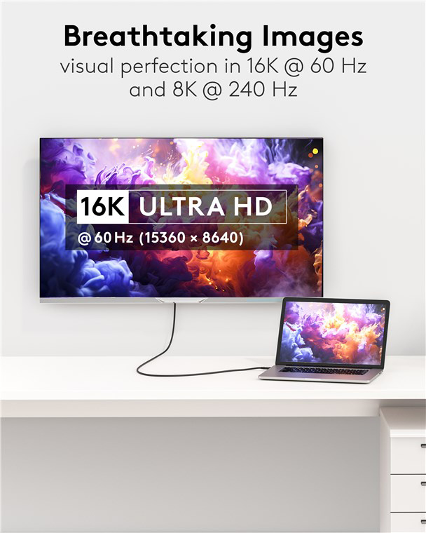 GOOBAY καλώδιο HDMI 2.2 80073, 16K/60Hz, 96 Gbps, 0.50m, μαύρο | eLabstore.gr GOOBAY καλώδιο HDMI 2.2 80073, 16K/60Hz, 96 Gbps, 0.50m, μαύρο | Καλώδια - Αντάπτορες | elabstore.gr
