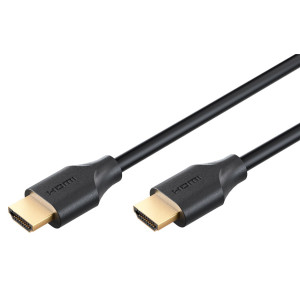 GOOBAY καλώδιο HDMI 2.2 80092, 16K/60Hz, 96 Gbps, 1.5m, μαύρο | Καλώδια - Αντάπτορες | elabstore.gr
