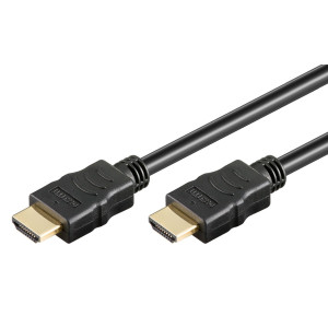 GOOBAY καλώδιο HDMI 80103 με Ethernet, soft, 4K/60Hz, 18 Gbps, 2m, μαύρο | Καλώδια - Αντάπτορες | elabstore.gr