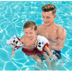 BESTWAY μπρατσάκια 91002, 23x15cm, 3-6 ετών, Mickey | Είδη Εξοχής & Παραλίας | elabstore.gr