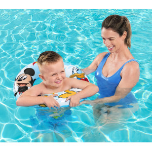 BESTWAY παιδικό σωσίβιο κουλούρα 91004, 56cm, 3-6 ετών, Mickey & Friends | Είδη Εξοχής & Παραλίας | elabstore.gr