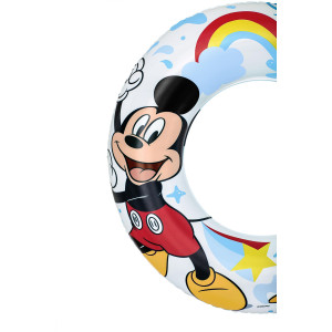 BESTWAY παιδικό σωσίβιο κουλούρα 91004, 56cm, 3-6 ετών, Mickey & Friends | Είδη Εξοχής & Παραλίας | elabstore.gr