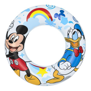 BESTWAY παιδικό σωσίβιο κουλούρα 91004, 56cm, 3-6 ετών, Mickey & Friends | Είδη Εξοχής & Παραλίας | elabstore.gr