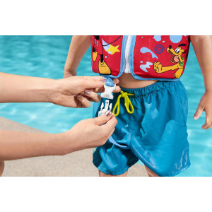 BESTWAY παιδικό γιλέκο κολύμβησης 9101D, S/M, 1-3 ετών, 50+UPF, Mickey/κόκκινο | Είδη Εξοχής & Παραλίας | elabstore.gr