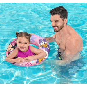 BESTWAY παιδικό σωσίβιο κουλούρα 91040, 56cm, 3-6 ετών, Minnie & Friends | Είδη Εξοχής & Παραλίας | elabstore.gr