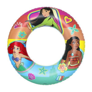 BESTWAY παιδικό σωσίβιο κουλούρα 91043, 56cm, 3-6 ετών, Disney Princess | Είδη Εξοχής & Παραλίας | elabstore.gr