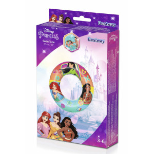 BESTWAY παιδικό σωσίβιο κουλούρα 91043, 56cm, 3-6 ετών, Disney Princess | eLabstore.gr