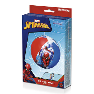 BESTWAY μπάλα θαλάσσης 98002, 51cm, Spider-Man | Είδη Εξοχής & Παραλίας | elabstore.gr