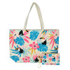 BRUNO τσάντα θαλάσσης με νεσεσέρ SOL-BAY BRN-0300, 58x40cm | Είδη Εξοχής & Παραλίας | elabstore.gr