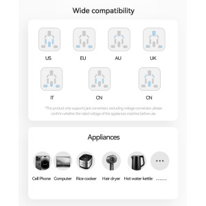 USAMS φορτιστής/αντάπτορας πρίζας CC310, 2x USB & 3x USB-C, universal, 70W, μαύρος | eLabstore.gr USAMS φορτιστής/αντάπτορας πρίζας CC310, 2x USB & 3x USB-C, universal, 70W, μαύρος | Αξεσουάρ κινητών | elabstore.gr