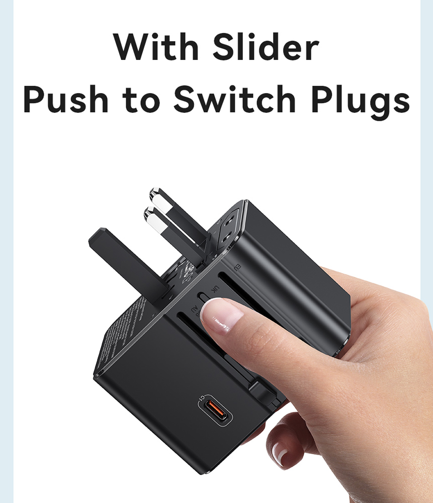 USAMS φορτιστής/αντάπτορας πρίζας CC310, 2x USB & 3x USB-C, universal, 70W, μαύρος | eLabstore.gr USAMS φορτιστής/αντάπτορας πρίζας CC310, 2x USB & 3x USB-C, universal, 70W, μαύρος | Αξεσουάρ κινητών | elabstore.gr