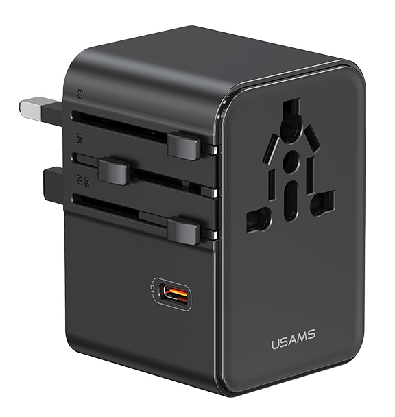 USAMS φορτιστής/αντάπτορας πρίζας CC310, 2x USB & 3x USB-C, universal, 70W, μαύρος | eLabstore.gr USAMS φορτιστής/αντάπτορας πρίζας CC310, 2x USB & 3x USB-C, universal, 70W, μαύρος | Αξεσουάρ κινητών | elabstore.gr