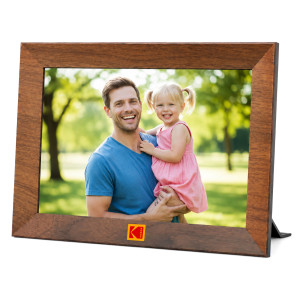 KODAK ψηφιακή κορνίζα CF102P με 10.1" οθόνη αφής, 1+32GB, WiFi, καφέ | Οικιακός εξοπλισμός | elabstore.gr