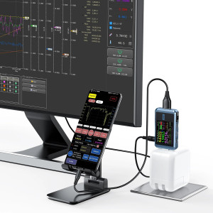 FNIRSI USB tester φόρτισης FNB48P, USB/micro USB/USB-C | Εργαλεία | elabstore.gr