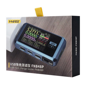 FNIRSI USB tester φόρτισης FNB48P, USB/micro USB/USB-C | eLabstore.gr