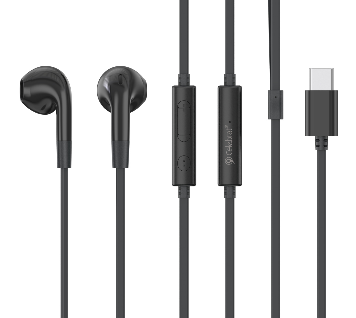 CELEBRAT earphones με μικρόφωνο G39, USB-C σύνδεση, 14mm, 1.2m, μαύρα | eLabstore.gr CELEBRAT earphones με μικρόφωνο G39, USB-C σύνδεση, 14mm, 1.2m, μαύρα | Αξεσουάρ κινητών | elabstore.gr