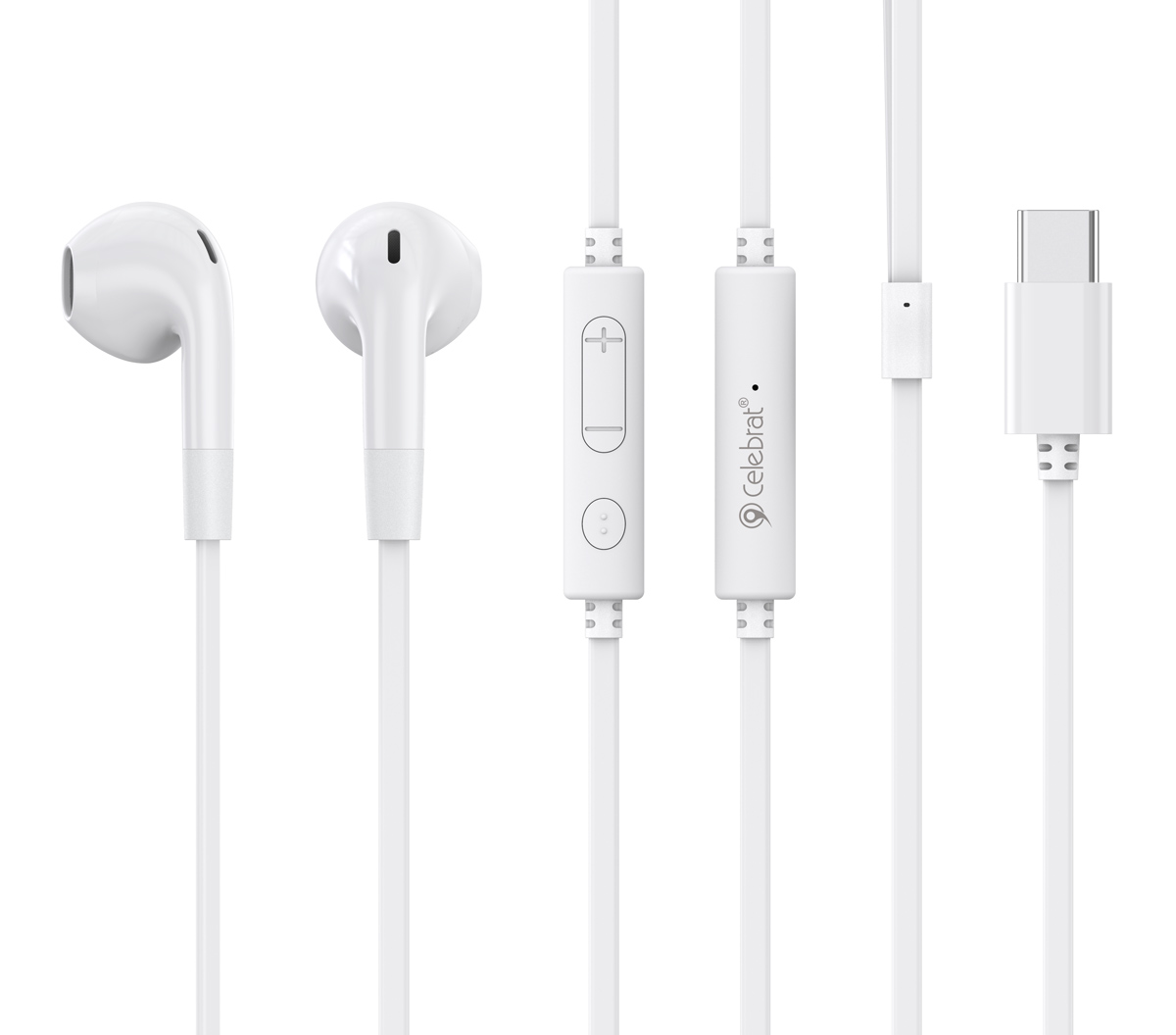 CELEBRAT earphones με μικρόφωνο G39, USB-C σύνδεση, 14mm, 1.2m, λευκά | eLabstore.gr CELEBRAT earphones με μικρόφωνο G39, USB-C σύνδεση, 14mm, 1.2m, λευκά | Αξεσουάρ κινητών | elabstore.gr