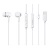 CELEBRAT earphones με μικρόφωνο G40, USB-C σύνδεση, 10mm, 1.2m, λευκά | eLabstore.gr CELEBRAT earphones με μικρόφωνο G40, USB-C σύνδεση, 10mm, 1.2m, λευκά | Αξεσουάρ κινητών | elabstore.gr
