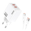 KAKUSIGA φορτιστής τοίχου KSC-1238 με καλώδιο micro USB, 2x USB, 12W, λευκός | Αξεσουάρ κινητών | elabstore.gr