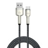POWERTECH καλώδιο USB-C σε USB PTR-0199, PD 60W, 480Mbps, 1m, μαύρο/γκρι | Καλώδια - Αντάπτορες | elabstore.gr