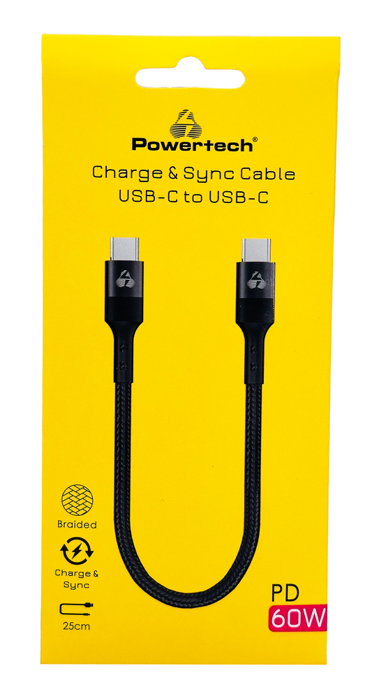POWERTECH καλώδιο USB-C PTR-0204, PD 60W, 480Mbps, 25cm, μαύρο | eLabstore.gr POWERTECH καλώδιο USB-C PTR-0204, PD 60W, 480Mbps, 25cm, μαύρο | Καλώδια - Αντάπτορες | elabstore.gr