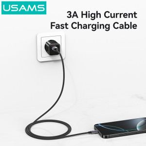 USAMS καλώδιο USB-C σε USB SJ767, 3A, 480Mbps, 1m, μαύρο | eLabstore.gr USAMS καλώδιο USB-C σε USB SJ767, 3A, 480Mbps, 1m, μαύρο | Καλώδια - Αντάπτορες | elabstore.gr