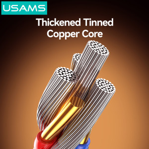 USAMS καλώδιο USB-C SJ775, 240W, 480Mbps, 1.2m, μαύρο | Καλώδια - Αντάπτορες | elabstore.gr