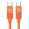 USAMS καλώδιο USB-C SJ775, 240W, 480Mbps, 1.2m, πορτοκαλί | Καλώδια - Αντάπτορες | elabstore.gr