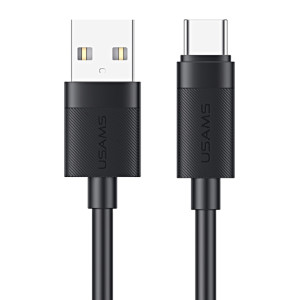 USAMS καλώδιο USB-C σε USB SJ777, 3A, 480Mbps, 1m, μαύρο | Καλώδια - Αντάπτορες | elabstore.gr