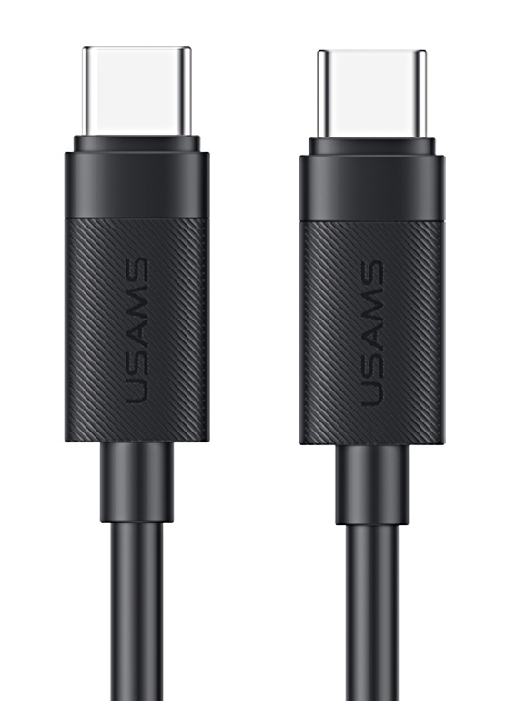 USAMS καλώδιο USB-C SJ780, 60W, 480Mbps, 1m, μαύρο | eLabstore.gr USAMS καλώδιο USB-C SJ780, 60W, 480Mbps, 1m, μαύρο | Καλώδια - Αντάπτορες | elabstore.gr