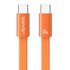 USAMS καλώδιο USB-C SJ783, 60W, 480Mbps, flat, 1.2m, πορτοκαλί | eLabstore.gr USAMS καλώδιο USB-C SJ783, 60W, 480Mbps, flat, 1.2m, πορτοκαλί | Καλώδια - Αντάπτορες | elabstore.gr