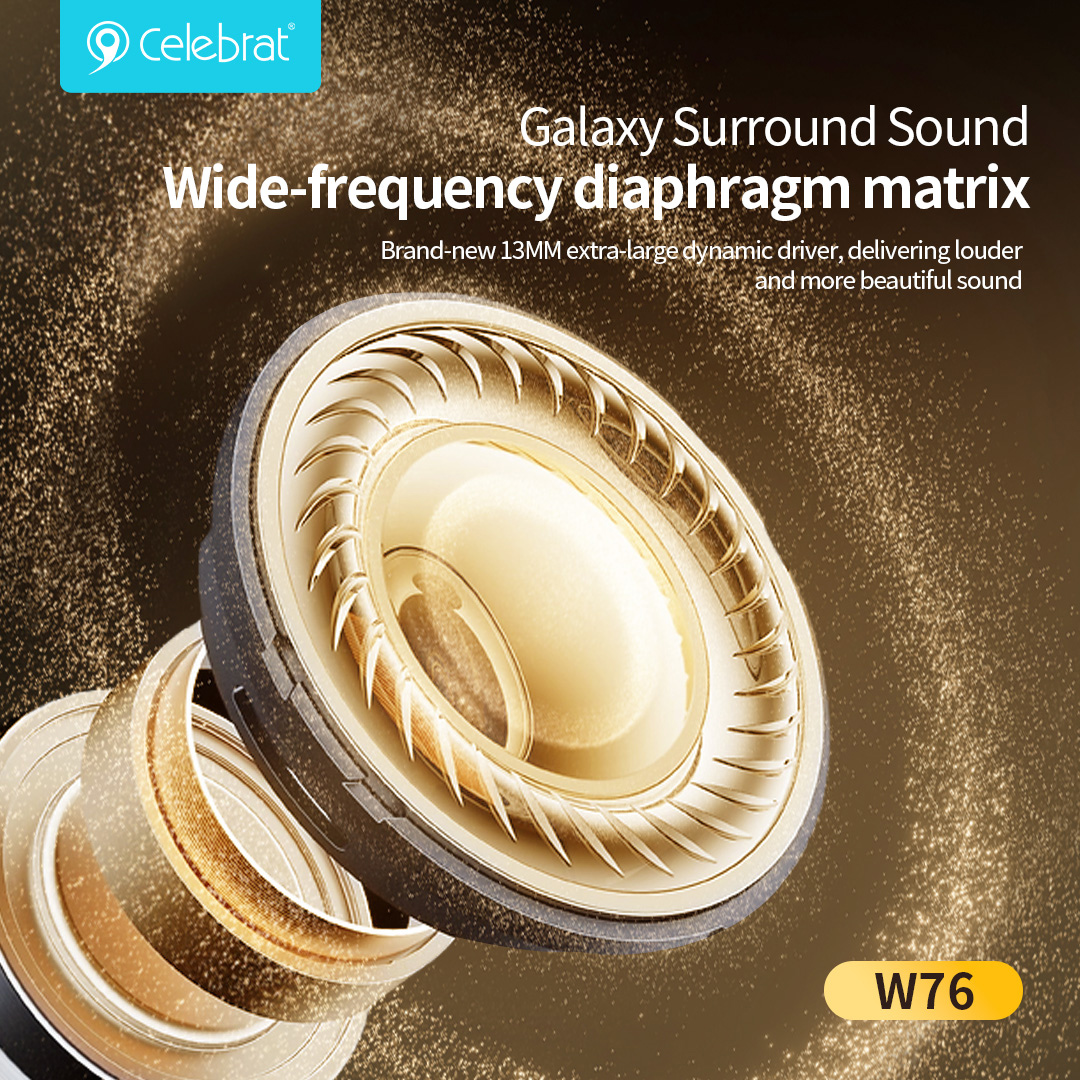 CELEBRAT earphones με θήκη φόρτισης W76, True Wireless, 13mm, 25/300mAh, λευκά | eLabstore.gr CELEBRAT earphones με θήκη φόρτισης W76, True Wireless, 13mm, 25/300mAh, λευκά | Αξεσουάρ κινητών | elabstore.gr