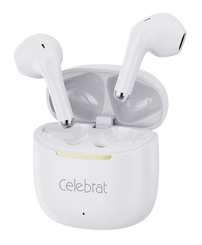 CELEBRAT earphones με θήκη φόρτισης W79, True Wireless, 13mm, 30/300mAh, λευκά | eLabstore.gr CELEBRAT earphones με θήκη φόρτισης W79, True Wireless, 13mm, 30/300mAh, λευκά | Αξεσουάρ κινητών | elabstore.gr
