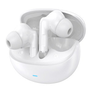 CELEBRAT earphones με θήκη φόρτισης W80, True Wireless, 13mm, 30/230mAh, λευκά | Αξεσουάρ κινητών | elabstore.gr