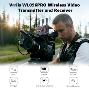 VRRIIS HDMI σύστημα ασύρματης μετάδοσης βίντεο WL096 Pro, 4K, 5GHz, έως 450m | Καλώδια - Αντάπτορες | elabstore.gr